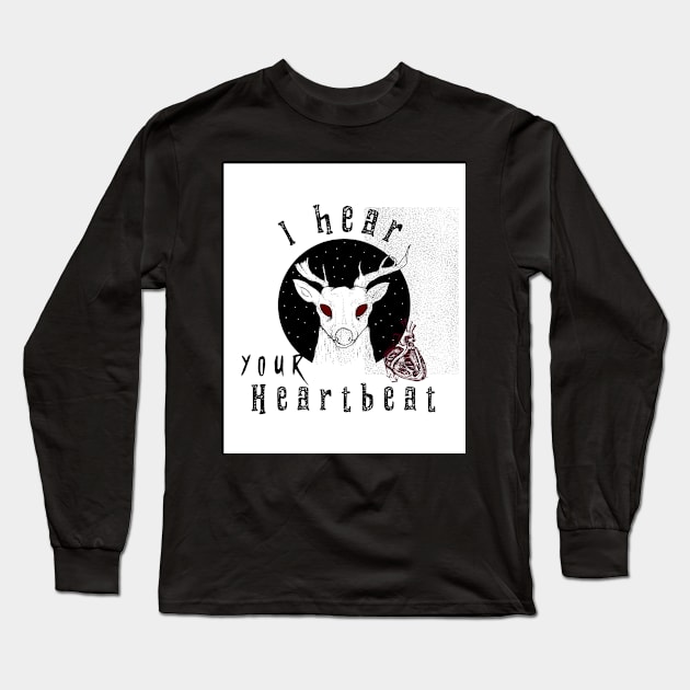 Bedtime Deer Long Sleeve T-Shirt by RP Store